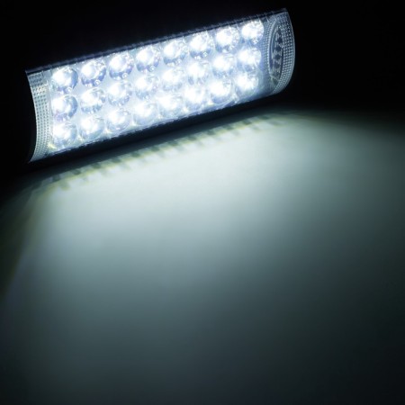 LED battery flashlight, USB, 24 LED, 60 hours, 1000 lm, 3 modes, 4500 mAh-8