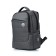 School backpack, synthetic fabric, 285x390x120 cm, gray