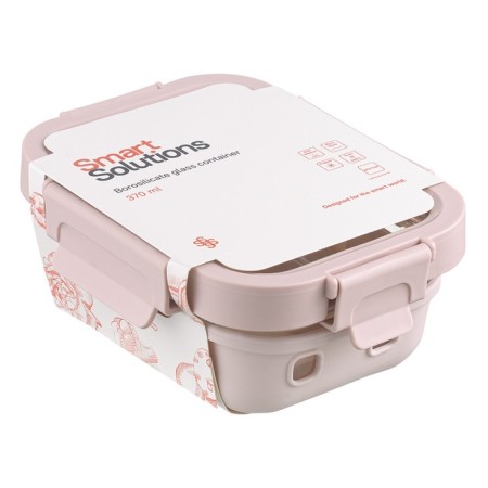 Container for baking, storage and carrying of products in the cover Smart Solutions, 370 ml, pink color-6