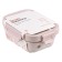 Container for baking, storage and carrying of products in the cover Smart Solutions, 370 ml, pink color
