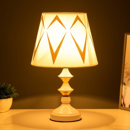 Highlight "Odilia" E27 40W white-gold 25x25x39 cm Risalux-2