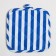 Dilan's tack color is blue 17x17 cm, 100% p/e