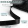 Oblique bike, leather, 15 mm × 10 ± 1 m, black color