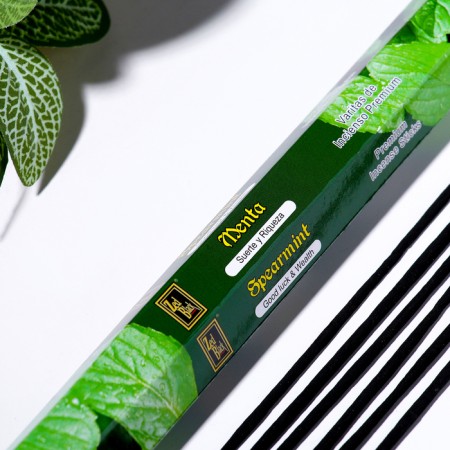 Incense Zed Black "Mint SPEARMINT", 20 sticks in the pack, hexagon-1