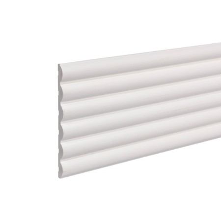 3D wall panel 4 UHD 08/120 for painting, 8x120x2800 mm