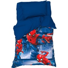 Bed linen 1.5 joint venture “Spider -man” 143x215 cm, 150x214 cm, 50x70 cm -1 pcs., Poplin 125 g/m2