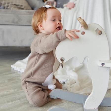 Kolonizon Knitted crumb I "hare" growth 74-80 cm-11