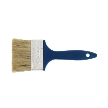 Brush flat tundra, mixed bristles, plastic handle, 3 ", 75 mm-3