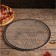 Pizza baking uniform, d = 40.5 cm, silver color