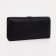 Women's wallet on magnets, black color