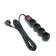 Network filter 5Bits SP4B-150 4S, 4 sockets, 5 m, 10 A, 3x0.75 mm2, with salary, with off., Black