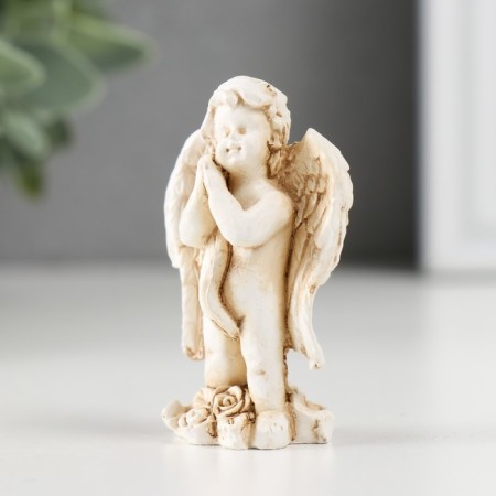 Souvenir Polystone "Angel and Flower" mix 2.5x4.2x5.5 cm-5
