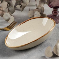 Ceramic dish for supply 