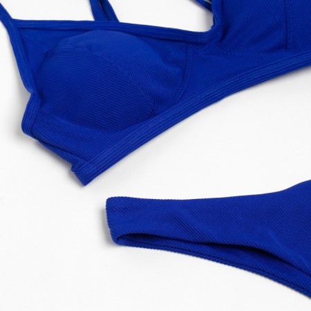 Swimsuit female separate minku color blue, size 42-6