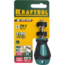 Slate Kraftool X-Drive, CRMO, two-component handle, PH2 x 38