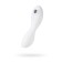 Satiffyer Curvy Trinity 5+ vacuum clitoris stimulator, white color