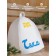 Bath cap with applique "Take"