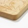 Wooden cutting board "For beautiful dishes", 35 × 20 × 2 cm