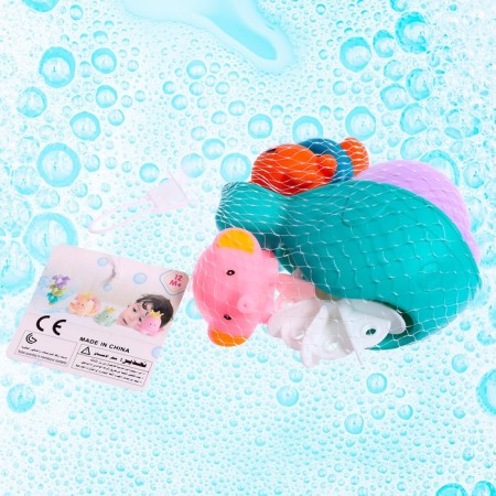 A set of bath toys "Beasts", 4 items-7