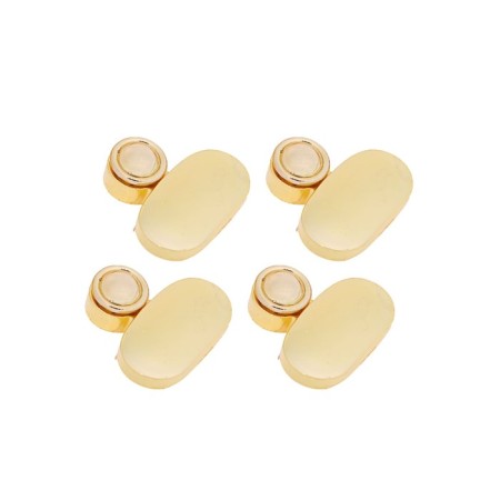 Mirror holder (art. 2025), without drilling, color gold, 4 pcs.