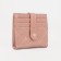 Wallet on the button, pink color