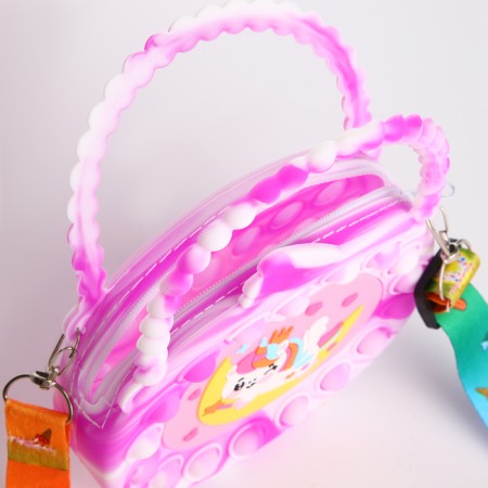 Bag's bag with lightning, lilac color-2