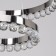 Globula chandelier, size 60x150x60 cm, 45W 2xled smd board