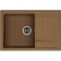 Dr.gans kitchen washing “Techno-760 T760”, 760x510 mm, terracotta color