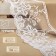Lace on a grid, 110 mm × 11 ± 1 m, white color