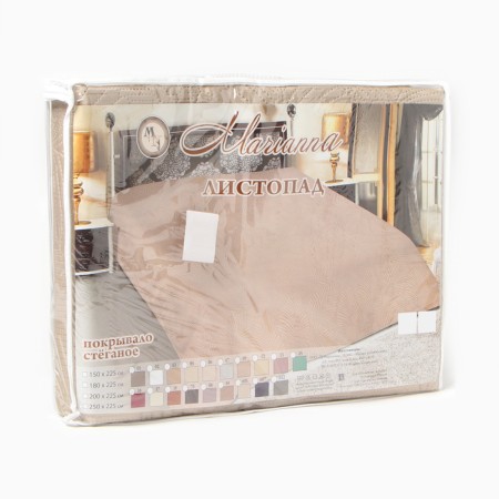 Marianna bedspread cover, size 150x225 cm, 100% polyester-3
