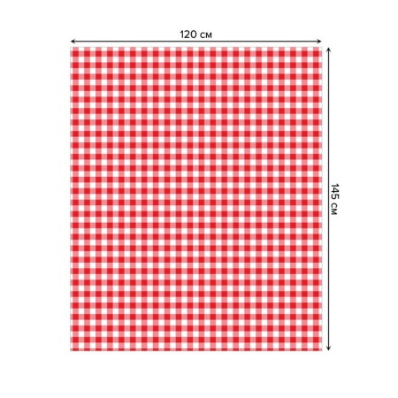 Tables on the table "Italian style", rectangular, Saten, size 120x145 cm-1