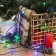 Garland "thread" 20 m, IP20, dark thread, 200 LED, glow of multi, 8 modes, 220 V