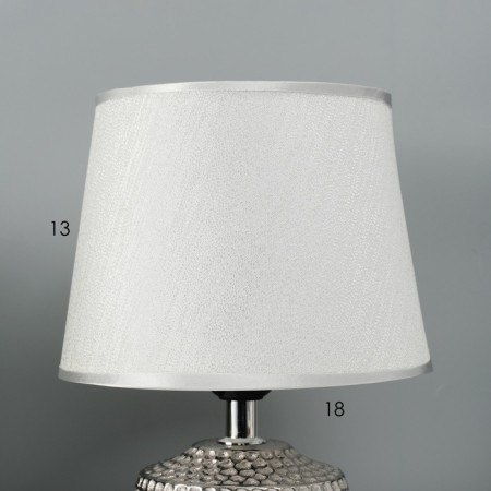 Traffic lamp with a lampshade Risalux “Rain Drops”, 1 × 40 W, E27, Silver, 17.5 × 17.5 × 23.5 cm-5