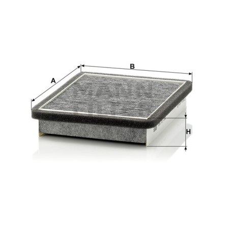 Salon filter Mann-Filter CUK21006-1