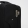 Small suitcase 24 "on lightning, code castle, with extension, black color