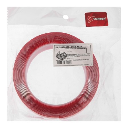 Adhesive tape Torso, transparent, bilateral, acrylic 25 mm x 5 m-3