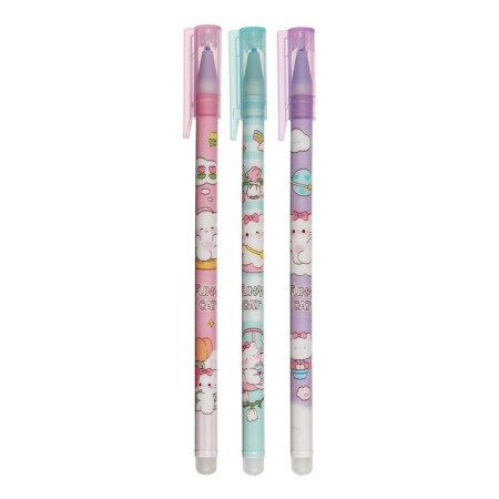 Gel handle with erased ink, blue rod, 0.38 mm, Catca Building, Mix-2