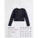 TOP for girls, height 140 cm, black color