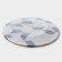 Plate Glass Dunch Dailers "Pink Marble", D = 23 cm