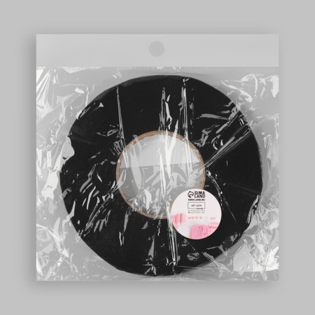 Adhesive spider web, 10 mm, 73 ± 1 m, black color-4