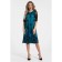 Women's dress, size 42, black color, blue