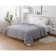 Holly blanket, size 200x220 cm, gray color