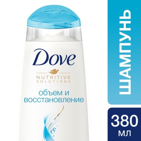 Шампунь для волос Dove Nutritive Solutions «Объём и восстановление», 380 мл-4