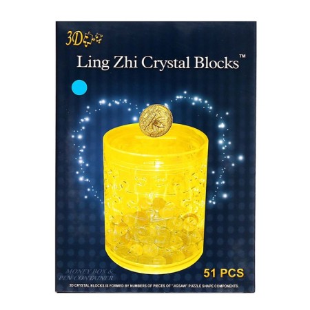 Puzzle 3D crystalline “Pencil”, 51 detail, Mix color-7