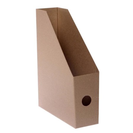 A4 storage, archive from microhofrotcard Calligrata, 75 mm, up to 700 l, brown
