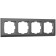 Frame for 4 posts Stark (matte graphite) W0041864
