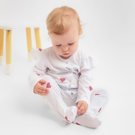 Combineson children's minku, milk color, height 62-68 cm-5