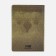 Cover for passport, gold color