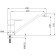 Istok Life Standard sink mixer 0402.402, one -rod, rotary surge, chrome