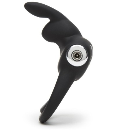 Vibro -tank with a ring rabbit cock ring black-1